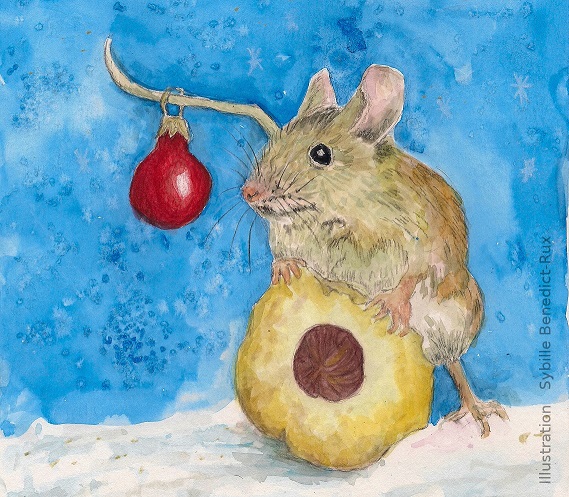 Die travemeise auf Weihnachtsmärkten 1 Weihnachtsmaus zugeschnitten 25c